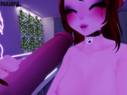 Preview 2 of VR ERP girl sucks and worships your dick