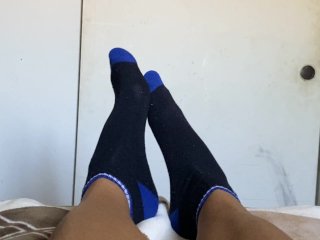 socks, feet, solo male, fetish