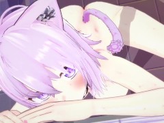 【Vtuber 猫又おかゆ】猫又おかゆがジャックオーランタンポーズしてるだけLoop6 - Screenshot 14 of 16 - Vtuber