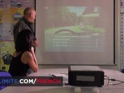 Preview 2 of Anal sex with a hot brunette at the driving school