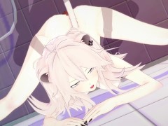 【Vtuber 獅白ぼたん】獅白ぼたんがジャックオーランタンポーズしてるだけLoop4 - Screenshot 1 of 16 - 獅白ぼたん