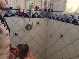 Anal_Shower w Step Sister Until I Cum in_Her Mouth
