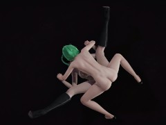 One punch man: Futa tiny tatsumaki x Fubuki voluptuous body