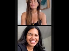 7 Mins in heaven with PH Aria and Maya Ferrell