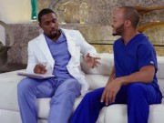 Preview 1 of Noir Male - Doctor DeAngelo Jackson Gives New Nurse Dillon Diaz His Big dick