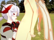 Genshin Impact Yaoi - Kazuha x Aether Hardsex - Pornhub.com