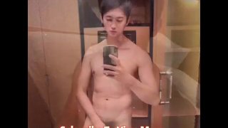 Shenzhen Chinese Movie Actor Workout In The Gym Half Naked
