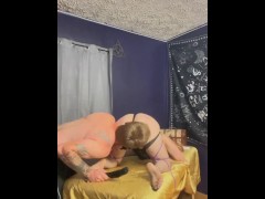 ROUGH MASSAGE. BONDAGE