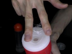 【ASMR Veiny hands】Unbearable Tenga noises at night