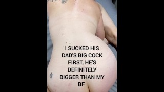 Hotwife cucks bf with in Walmart parking lot 