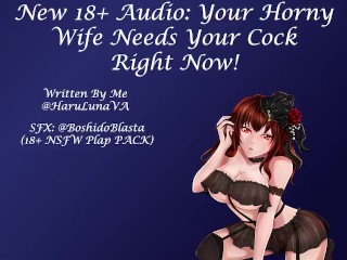FOUND ON GUMROAD - 18+ Audio - your Horny Wife needs your Cock right Now!