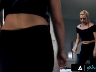 GIRLSWAY - Kristen Scott Has A Roleplay Threesome With Her Wife And Their Bestie Lexi Belle