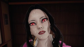 Demon Slayer: Tanjiro fucks female Muzan