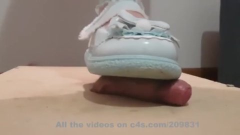 Cock Crush Cum with Kawaii Shoes