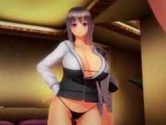[3d Hentai]オフラインの巨乳をペットに調教SEX 徐々に快楽に堕ちていく
