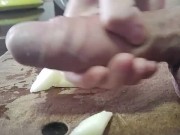 Preview 5 of Porn Food #4 - Fruit Salad (Banana - Apple - Cock...)