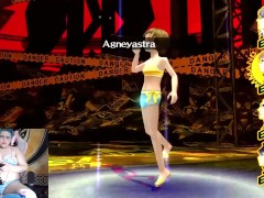 Cumming And Dungeon Crawling Persona 4 Golden Sexy Gamer Girl