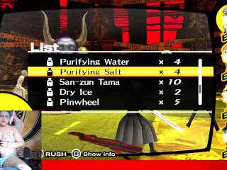 Cumming And Dungeon Crawling Persona 4 Golden Sexy Gamer Girl