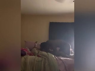 ebony thot, female orgasm, pussy licking, big tits