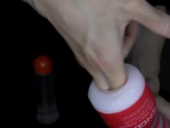 【ASMR Veiny hands】Late Night Perverted Tenga