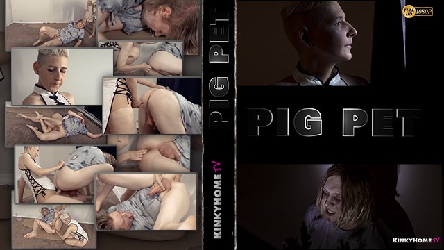 PIG PET (2022, Фильм ужасов) - Фемдом-привязка с фистингом, доением простаты и фистингом собственной спермы