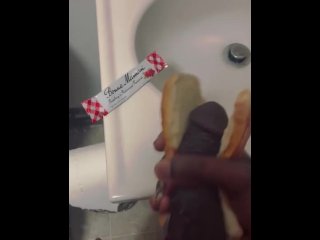 hot dog, food, creampie, vertical video