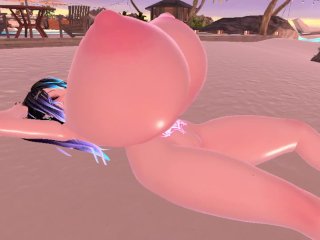 60fps, butt, vrchat erp, breast expansion