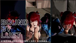 Game Stream - Atado por la lujuria - Escenas de sexo