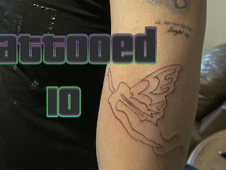 татуированные 10 - Порнозвезда Джейми Стоун делает татуировки