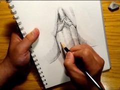 Rocket in the cave rough sex drawing