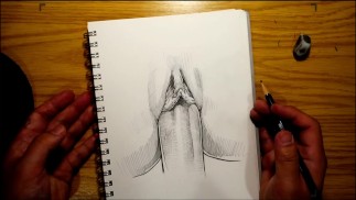 Rakete in der Höhle raue Sexzeichnung