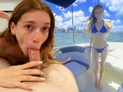 TAKING MY GF Jessica Marie ON A BOAT RIDE AND THEN TWO ROUNDS BACK AT MY PLACE skinny sex tube
