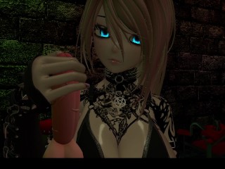 VRChat Slut Helps you JerkOff (VRChat JOI)