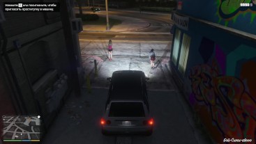 Папочка трахается с уличной проституткой-GTA часть 15
