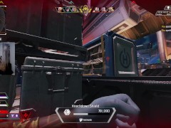 Having some fun with a crazy teammate
