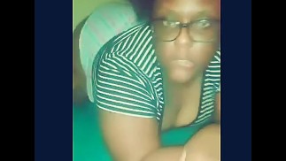 Biggest natural bbw booty on the net... chubby Puerto Rican nerd is a freak