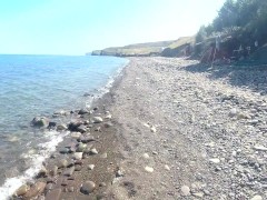 ⭐ POV страстный романтический секс с любимой на пляже 1/16