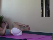 Preview 6 of Yoga wheel and evening stretch. Join my website 4 more workouts,  pvt chat See c profile