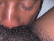 Preview 5 of eating that hairy muff from the front