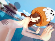 Preview 4 of 【MAY】【HENTAI 3D】【SHORT ONLY POOL WALL DOGGYSTYLE POSE】【GUILTY GEAR】