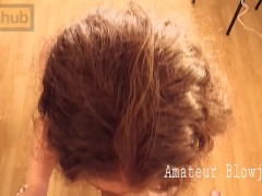 Venom Evil sucks me hours a day to get cum daily  - Amateur Blowjob HD