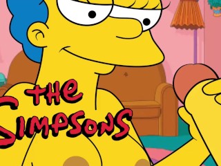 The Simpsons Porn MILF Marge Handjob