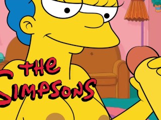 MARGE HELPT MET EEN HANDJOB (THE SIMPSONS)