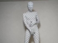 四角い全身タイツすりすり　ゼンタイ