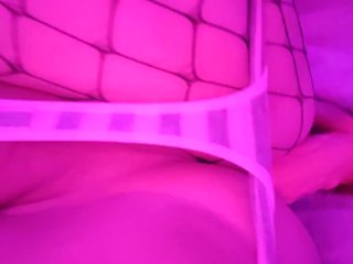 thicc femboy moans while getting railed by massive dildo