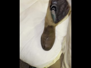 Country Boy Nuts All Over His Boots