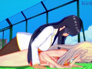 Ellen Kohagura and Ikaruga have intense futanari sex – Katana Maidens & Senran Kagura Hentai