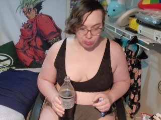 Coke and mentos belly inflation with belching