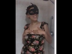 Video My wife pees on herself then masturbates in the shower very naughty
