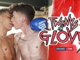 STAXUS:: Twinks In Gloves Sc.1:: Young and hot guys have fun after workout